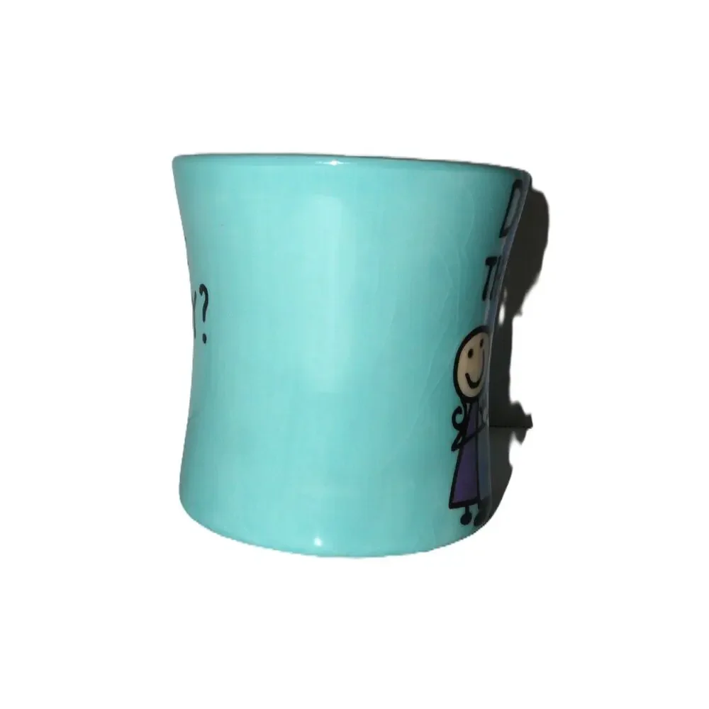 Our Name Is Mud 'Daddy's The Boss... Right Mommy?' Ceramic Mug Lorrie Veasey Cup - Picture 5 of 6